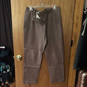 Chico's Brown Chinos Relaxed Fit
